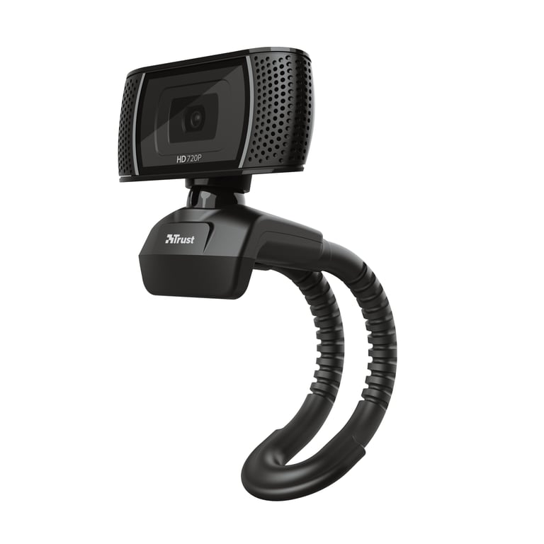 Trust Trino webcam 8 MP 1280 x 720 pixels USB 2.0 Noir - Neuf