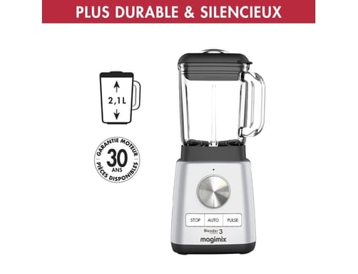 Blender Magimix Power 3 1000 W Argent et Noir