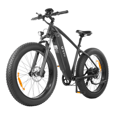 DYU King750 Bici elettrica per adulti, bicicletta da montagna elettrica con pneumatici grassi da 750 W e batteria rimovibile da 48 V e 20 Ah, ammortizzatore doppio a 7 velocità