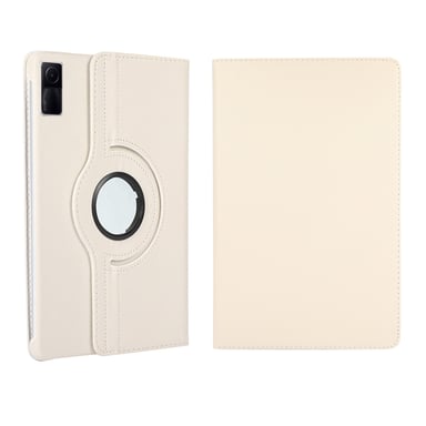 Etui blanc pour Xiaomi Redmi Pad 2022 rotative 360 degrés pochette blanche - Housse coque de protection Redmi Pad 10,61 pouces - XEPTIO case cover