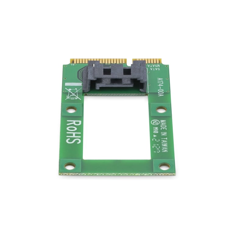Adaptateur mSATA vers DD/SSD SATA 2,5/3,5 StarTech MSAT2SAT3 – SATA 6 Gb/s - vue 2