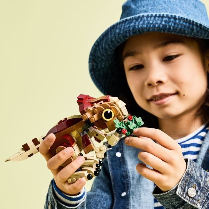 Jurassic World 76970 Dolores, le Bébé Aquilops - Jeu de Construction des 7 ans - Neuf