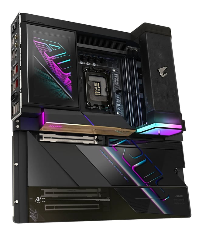Gigabyte Z890 AORUS XTREME AI TOP Intel Z890 Intel socket 1851 Dual Channel DDR5 6400MHz - vue 4