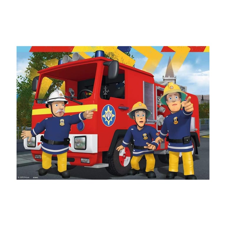 Puzzle 2 x 24 pièces : Sam le pompier : Sam t'aide dans le besoin Ravensburger France - vue 4