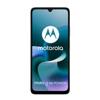 Motorola Moto G06 Power 4/256 Go Tapestry Blue 6,88  120 Hz Android 15 double nano SIM + Motorola Buds Bass Dark shadow - Neuf