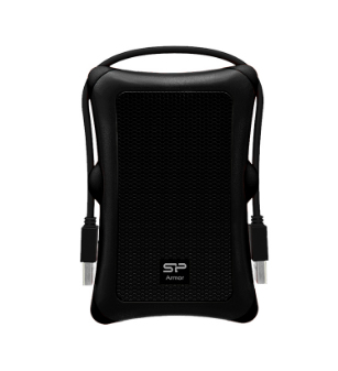 Silicon Power Armor A30 disque dur externe 1 To 2.5'' USB Type-A Noir