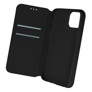 Funda Apple iPhone 13 Tarjetero Soporte Vídeo Negro