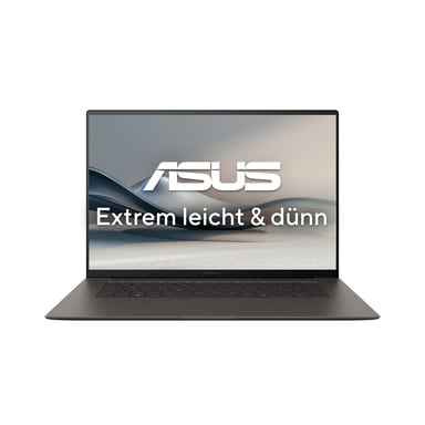 ASUS Zenbook S16 UM5606WA-RK376W AMD Ryzen AI 9 HX 370 Ordinateur portable 40,6 cm (16'') WQXGA+ 32 Go LPDDR5x-SDRAM 1 To SSD Wi-Fi 7 (802.11be) Windows 11 Home Allemand Gris