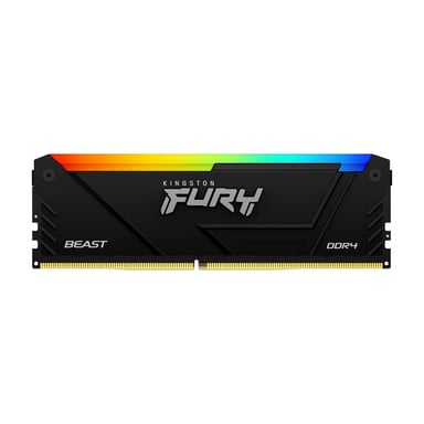 Memoria RAM - KINGSTON - FURY Beast - RGB - 8 GB - DDR4 - 3200 MHz CL16 - (KF432C16BB2A/8)