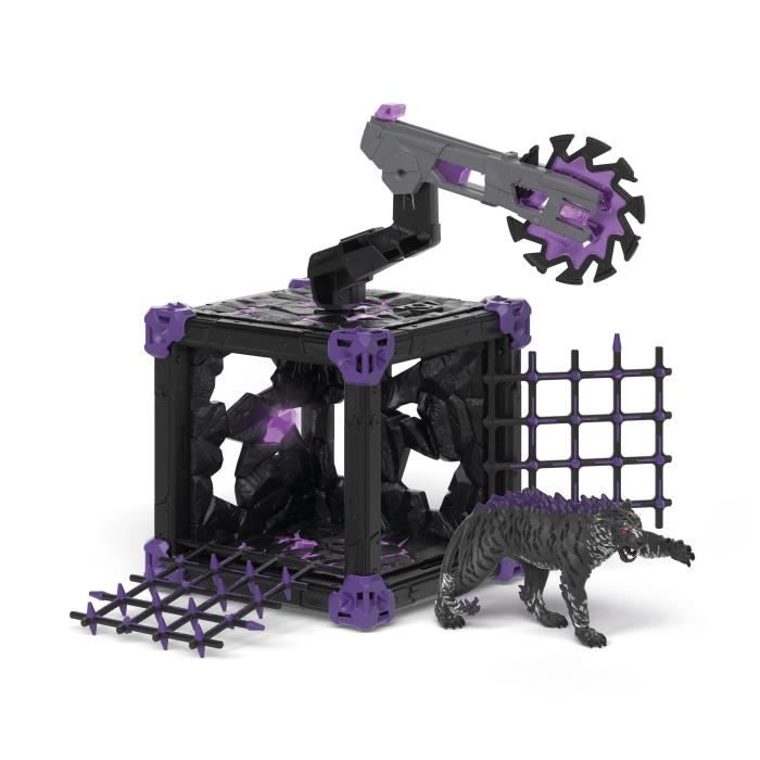Coffret BattleCave Tigre des ténèbres Schleich 42739 Gamme Eldrador Creatures - vue 2