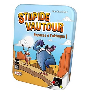 Stupid Vulture - Juego de cartas en caja metálica para toda la familia