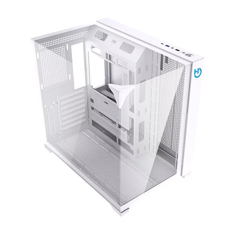 Caja Gaming Hiditec SKY Triple Cristal Templado ATX Semitorre Alta Refrigeración ARGB - vue 6
