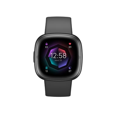 Fitbit Sense 2 Digital Pantalla táctil Negro GPS (satélite)