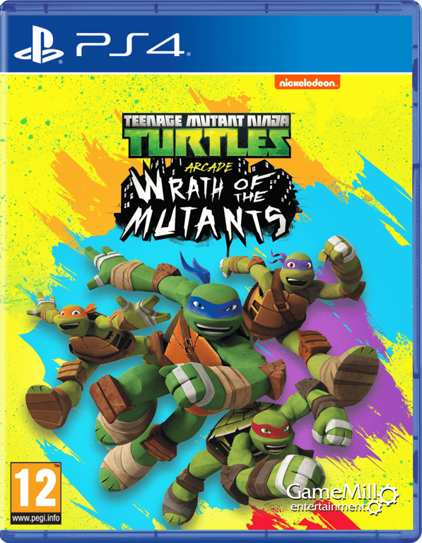 Teenage Mutant Ninja Turtles Arcade Wrath of the Mutants PS4 Neuf