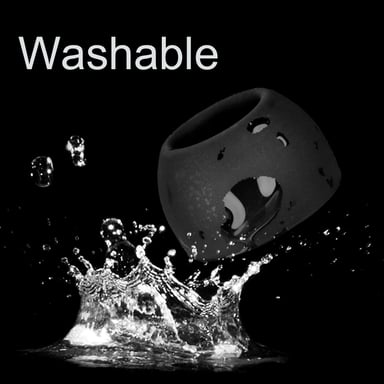 6 paia di cuscinetti auricolari di ricambio per TWS Samsung Galaxy Buds Pro Black