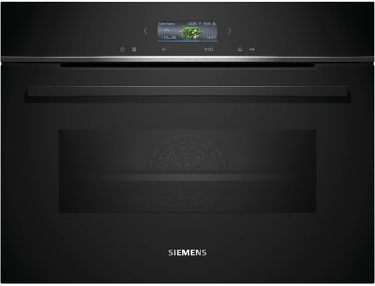 Four Combiné Siemens CM724G1B1 – 45L, Pyrolyse, Micro-Ondes, Chaleur Tournante - vue 4