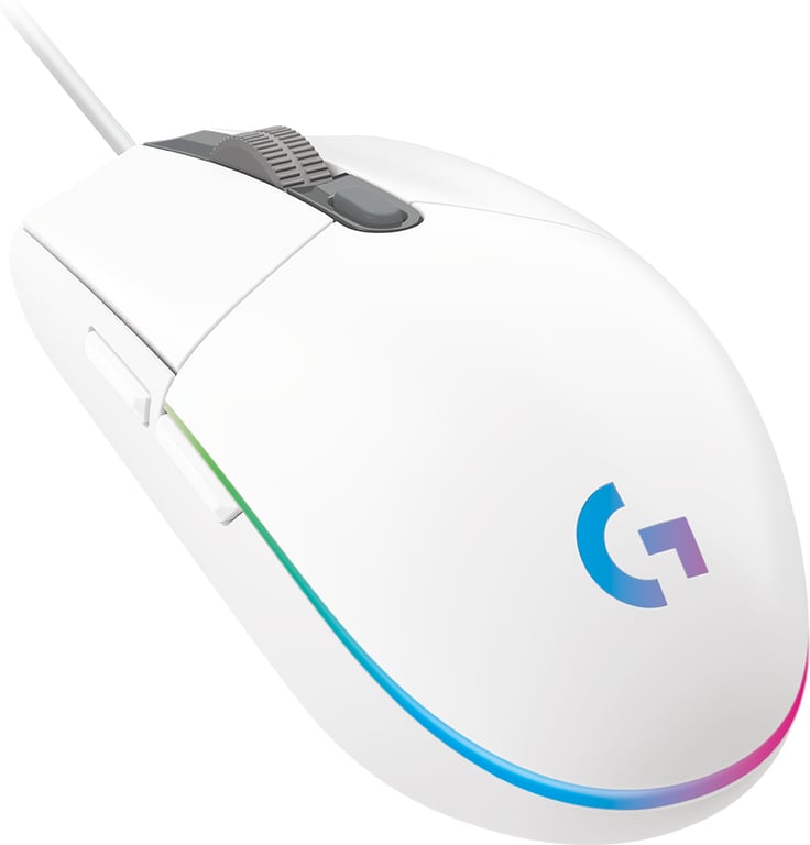 Logitech G G102 Gaming Mouse - Blanc