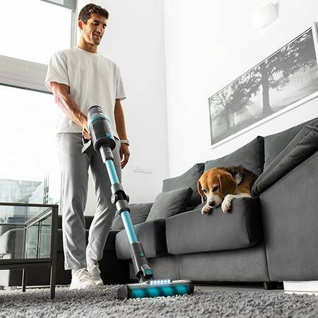 Cecotec Aspirateur Balai numérique sans Fil Conga Rockstar 2500 Vital ErgoWet. 4 en 1 Moteur numérique Brosse Jaliscazo 26 kPa autonomie 90 Min Tube Flexible et système ErgoWet - vue 3