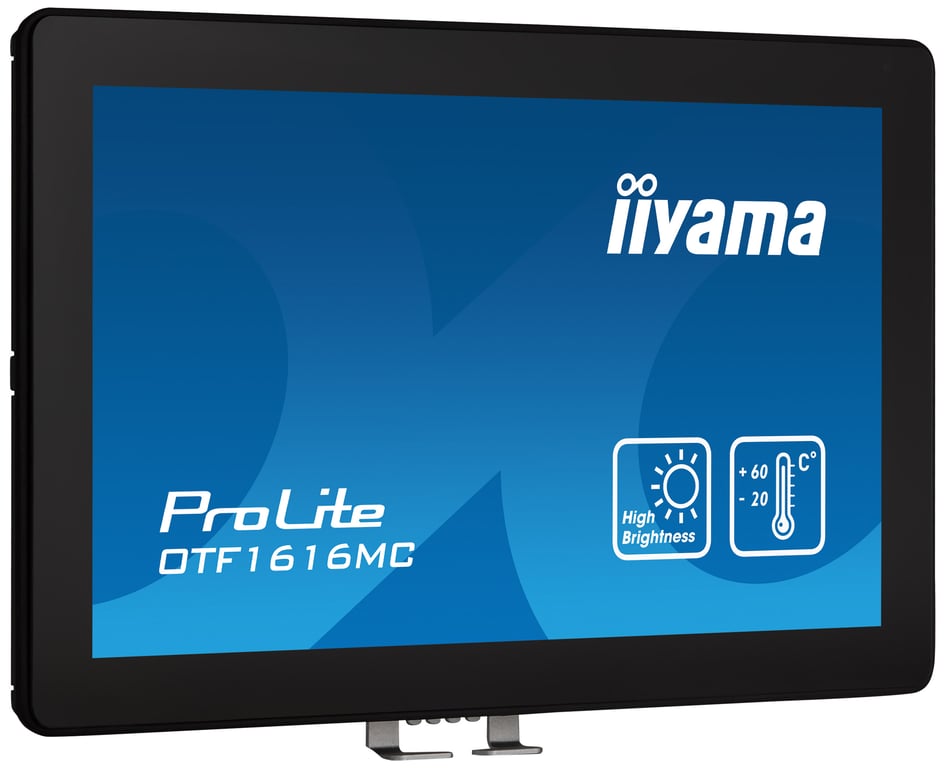 iiyama OTF1616MC-B1 écran plat de PC 39,6 cm (15.6 ) 1920 x 1080 pixels Full HD LCD Écran tactile Noir - Neuf