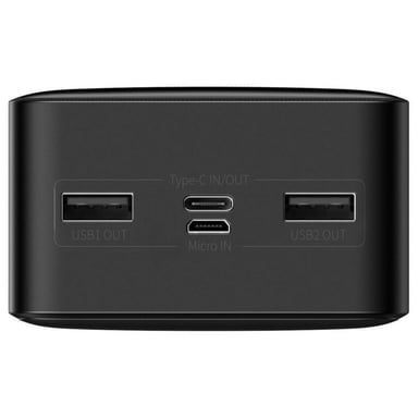 Baseus PPBD050201 batería externa Polímero de litio 30000 mAh Negro