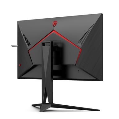 AOC AGON 5 AG275QZN/EU écran plat de PC 68,6 cm (27'') 2560 x 1440 pixels Quad HD Noir, Rouge