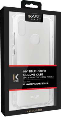 Guscio ibrido invisibile per Huawei P smart 2019, trasparente
