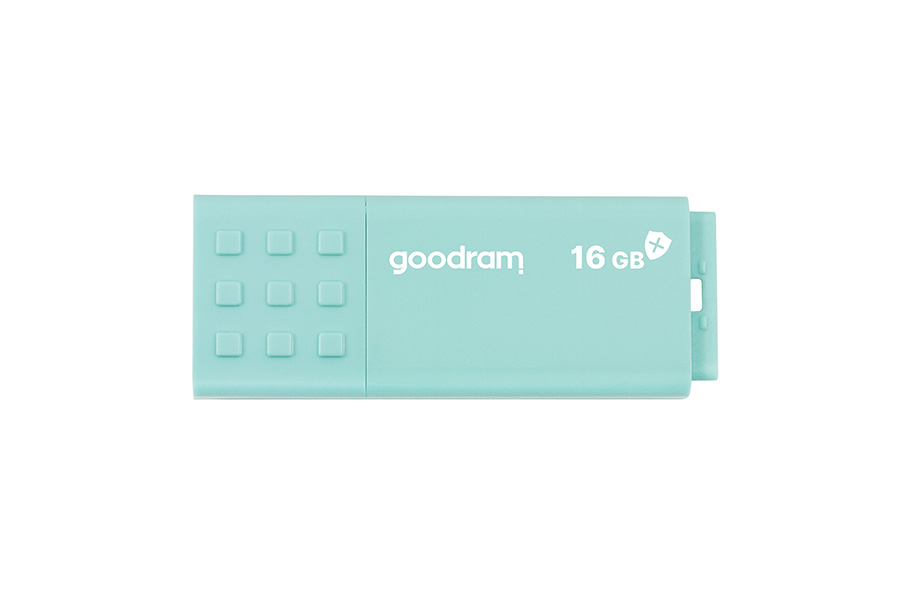 Goodram USB 3.0 UME3 CARE lecteur USB flash 16 Go USB Type-A 3.2 Gen 1 (3.1 Gen 1) Turquoise - Neuf