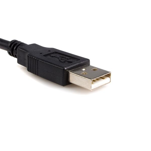 StarTech.com Câble Adaptateur de 3m USB vers 1 Port Parallèle pour Imprimante Mâle Mâle Neuf - vue 3