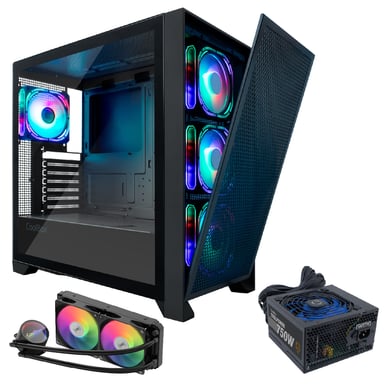 CoolBox COO-PACK-GMNG unidad central Oficina Negra 750 W