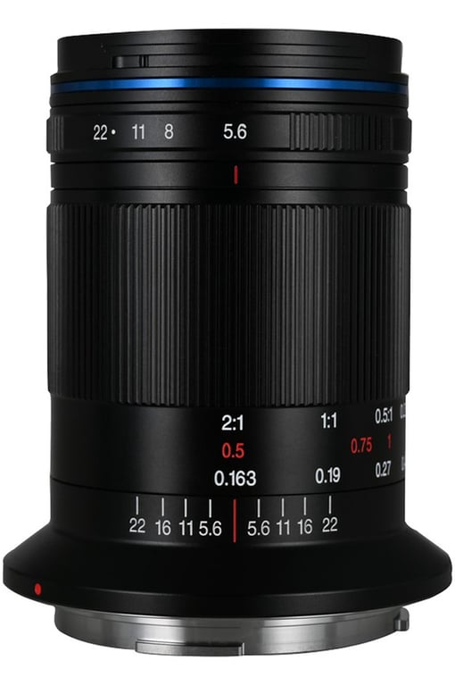 Objectif hybride Laowa 85mm f5.6 2X Ultra Macro APO pour Sony FE - vue 5