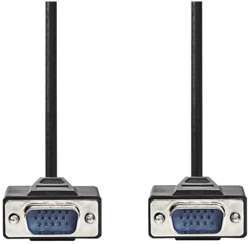 NEDIS VGA Cable - VGA Male - VGA Male - 3.0 m - Noir