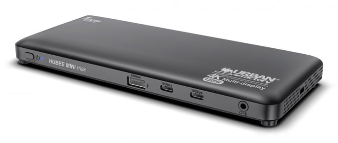 Urban Factory TCD49UF base para portátil y replicador de puertos USB Tipo C Negro