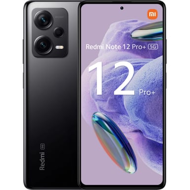 Xiaomi Redmi Note 12 Pro Plus (5G) 256 GB, Negro, Desbloqueado