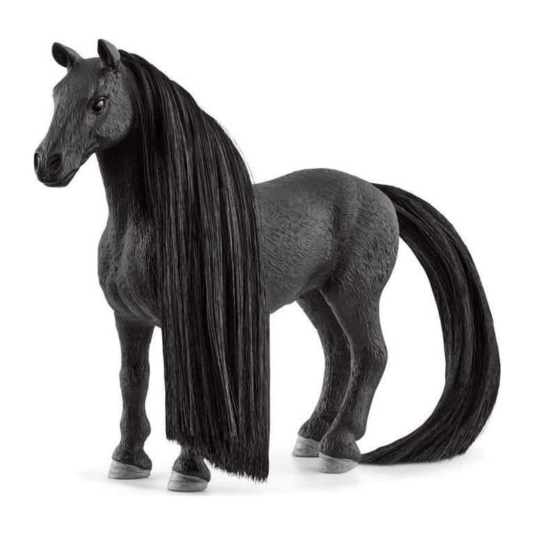 Figurine Jument Criollo Definitivo à coiffer Ensemble de 14 Pièces avec Figurine Cheval à la Crinière Coiffable et Plein - vue 6