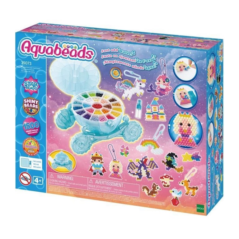 Le carrosse enchanté AQUABEADS 35073 1500 perles pour créations magiques - vue 6