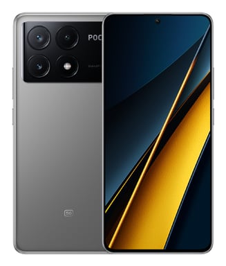 Poco X6 Pro (5G) 512 Go, Gris, Débloqué