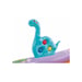 Piscina hinchable Intex Dino Park 56139NP con tobogán volcán, chorros de agua y 6 pelotas Violeta/Multicolor