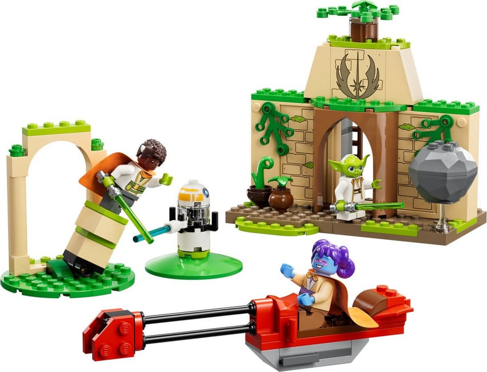Lego Star Wars Le Temple Jedi De Tenoo 75358 Lego La Boîte - vue 3