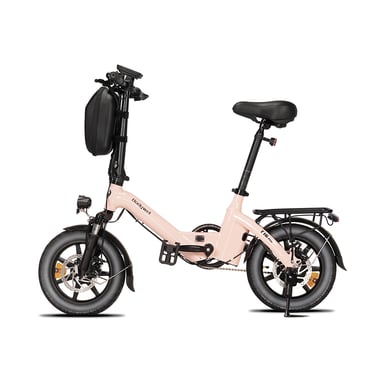 Bodywel T16 Pro 14'' Mini Bicicletta Elettrica Pieghevole con Motore da 250 W, Batteria da 36 V 7,8 Ah, Supporto App