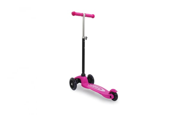 Jamara 460497 scooter Niños Patinete de tres ruedas Negro, Rosa