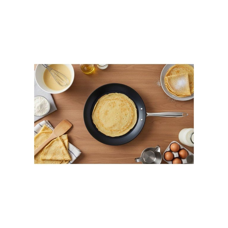 Crêpière Arthur Martin AM7248 28 cm Inox 1810 Antiadhésif céramique Neuf - vue 2