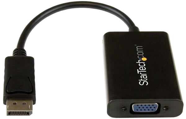 STARTECH.COM Adaptateur vidéo DisplayPort vers VGA avec audio - M / F - 1920x1200 / 1080p - Noir