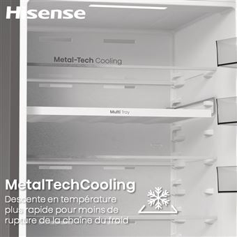 Refrigerateur combine Hisense RB5P410SACC - vue 5