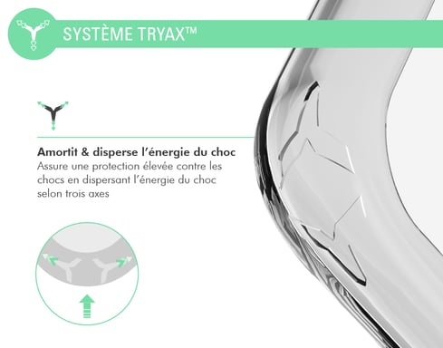 FORCE CASE FCPUREV21T funda para teléfono móvil Transparente