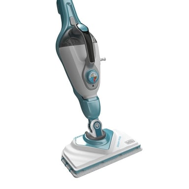 Black & Decker BHSM166DSM nettoyeur vapeur Steam mop 0,5 L 1600 W Couleur aqua, Blanc