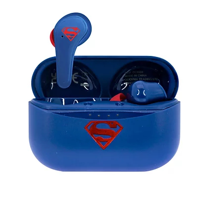 OTL Technologies DC Comics Superman Écouteurs Sans fil Ecouteurs AppelsMusique Bluetooth Neuf