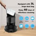 Aspirateur robot LIECTROUX G7 4-en-1 navigation laser aspiration 4000 Pa puissance 1000 W lavage serpillière et collecte automatique Noir