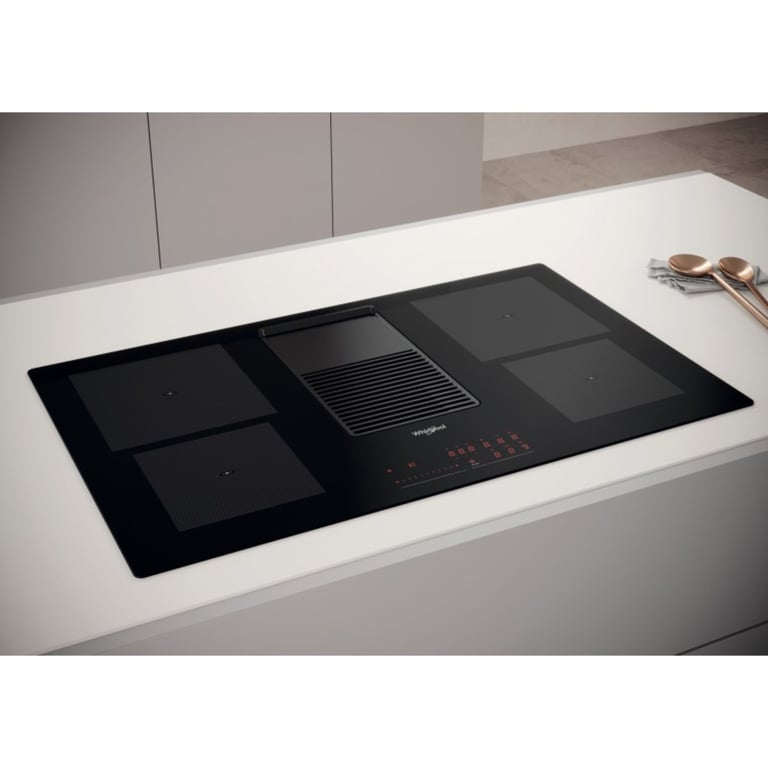 Plaque Induction Whirlpool WVH92KFKIT/1 – 4 Foyers, Hotte Intégrée, Recyclage - vue 3