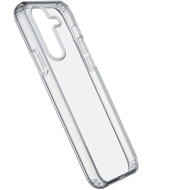 Cellularline Clear Strong - Galaxy S25+ Coque rigide avec bords en caoutchouc Samsung Galaxy S25+