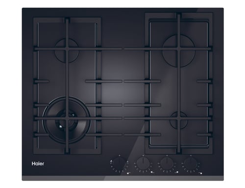 Haier Series 4 HAVG6BF4TB-PB Noir Intégré 60 cm Gaz 4 zone(s) - Neuf